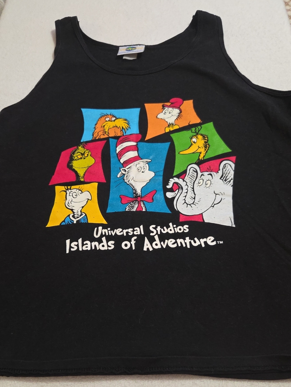 UNIVERSAL STUDIOS DR SEUSS LANDING TANK TOP